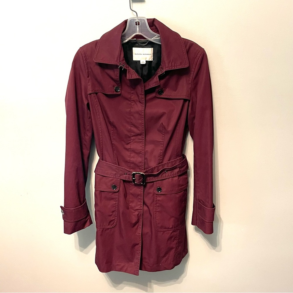 Banana Republic Classic Trench Coat Size Small